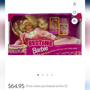 Vintage 1993 Bedtime Barbie